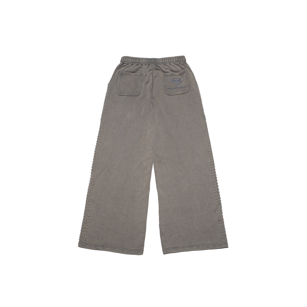 Rivet Track Sweats - Grey