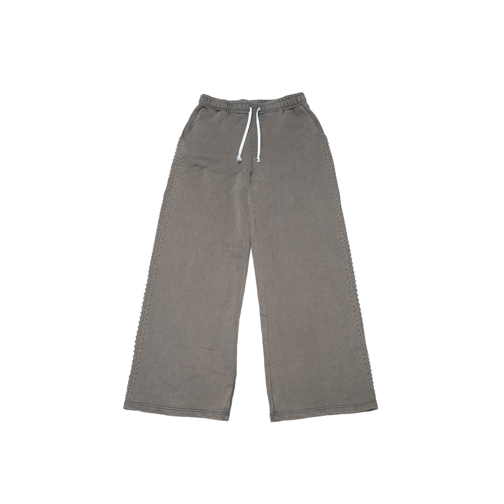 Rivet Track Sweats - Grey